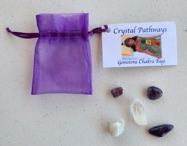 Crown Gemstone Chakra Bag