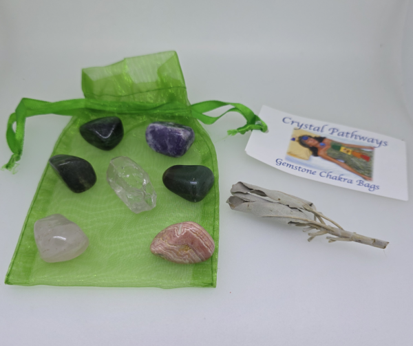 Heart Gemstone Chakra Bag