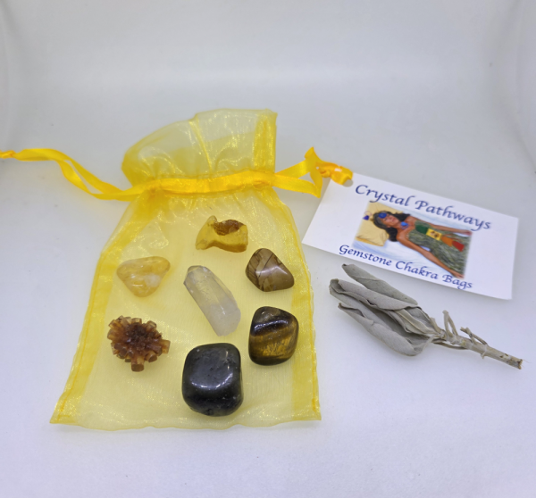 Solar Plexus Gemstone Chakra Bag