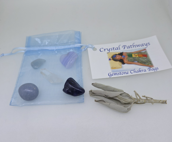 Throat Gemstone Chakra Bag