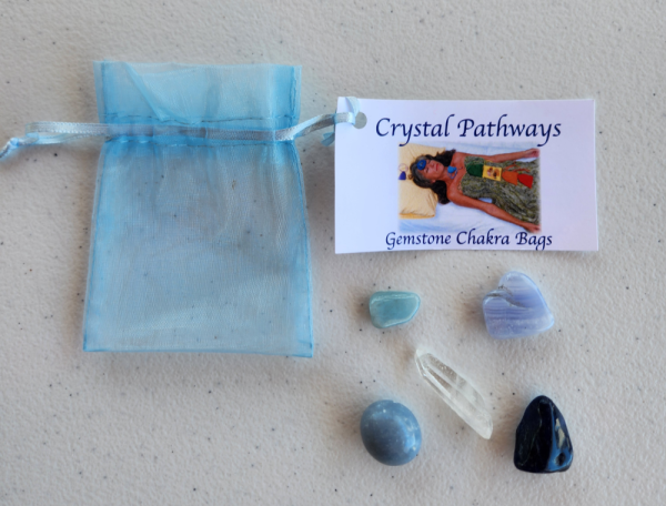 Throat Gemstone Chakra Bag